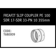 Marley Polyethylene Friafit Slip Coupler 355mm - T680009